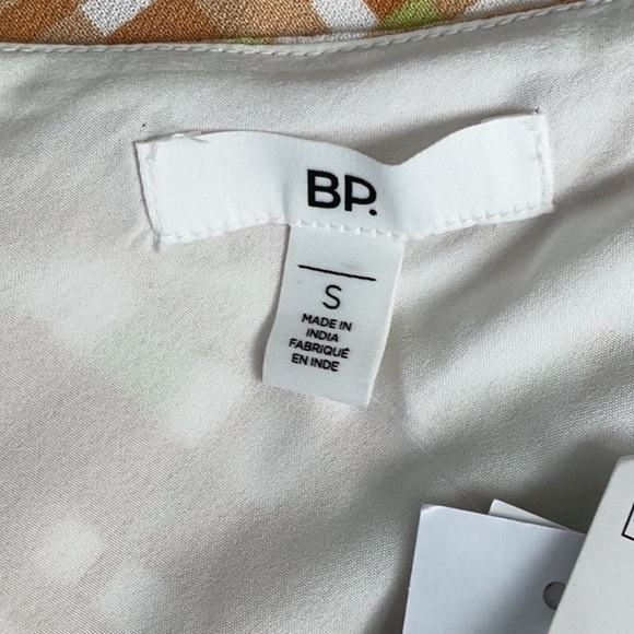 BP. Women's Brown and Green Plaid Mini Skirt - Picture 3 of 5